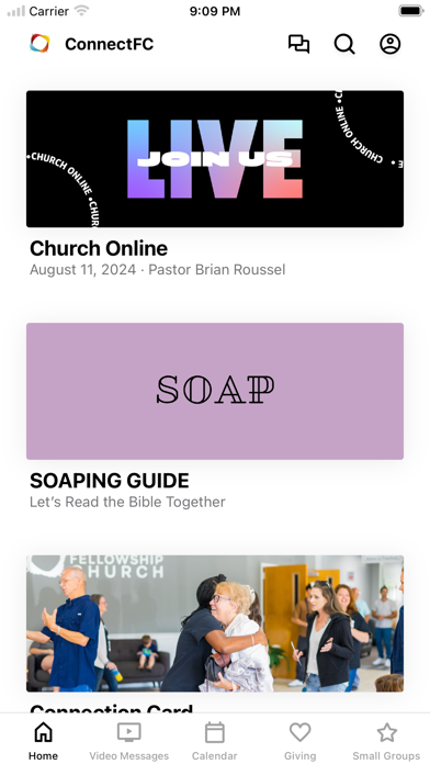 Connect Fellowship Church Screenshot