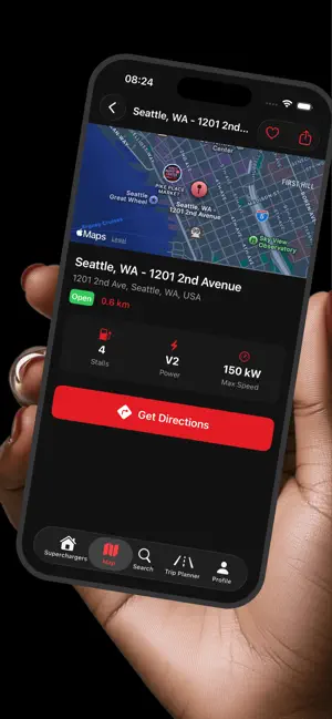 Charging Stations: EV Trip Map screenshot 4