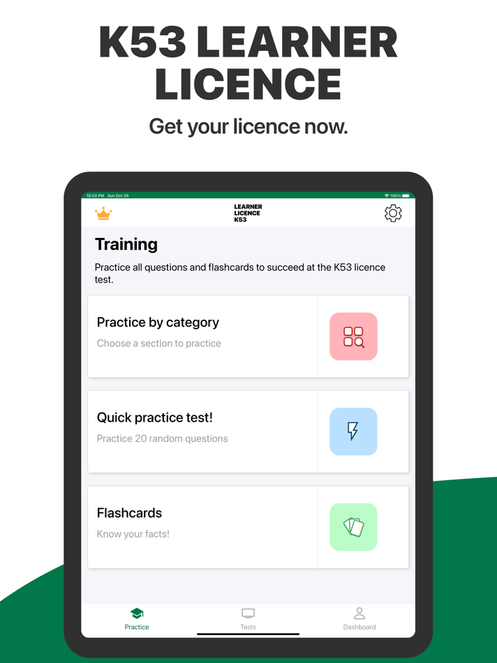 #1. K53 Learner's License Test App (iOS) 来自: Pineapple Studio Pty Ltd
