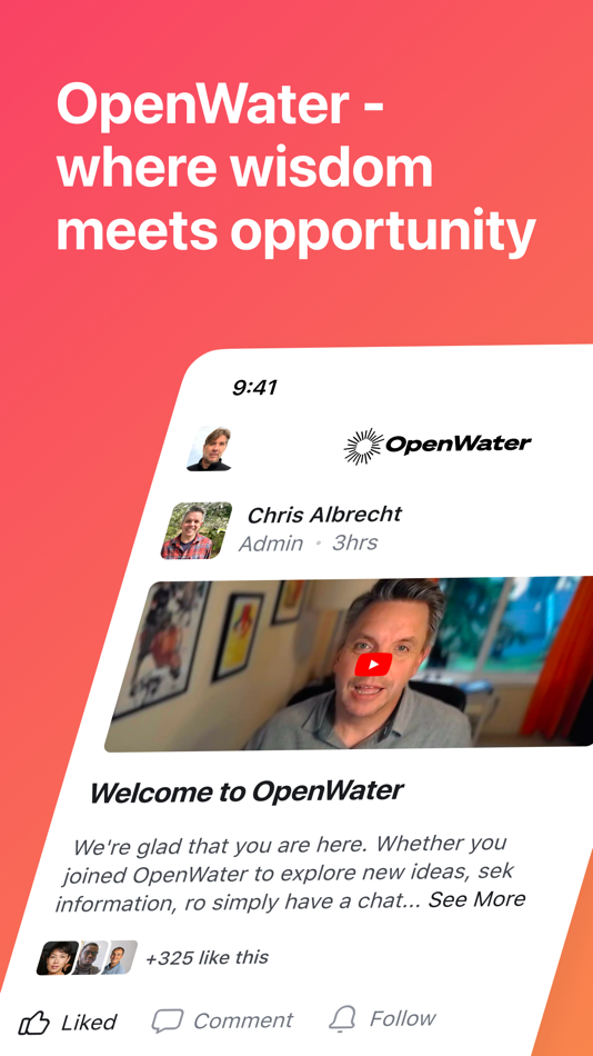 #1. OpenWater Group (iOS) 由: A3 Network, Inc.