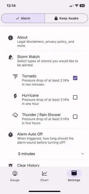 Stormeter screenshot 3