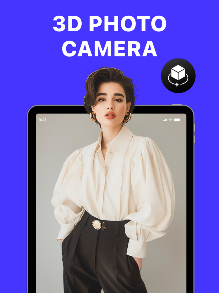 3D Photo Camera Photos Effect