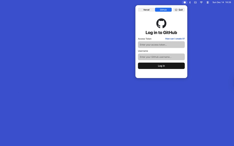 App screenshot