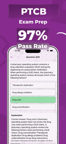 PTCB Review & Prep 2025 screenshot