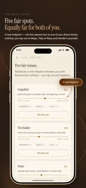 Breve: Turn Matches Into Dates screenshot 3