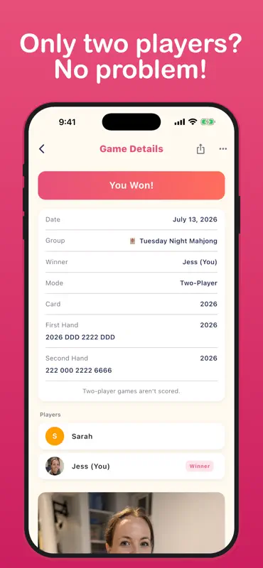 MahWins: Mahjong Game Tracker screenshot 5 of 9