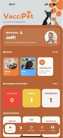VacciPet App Screenshot 2 of 6
