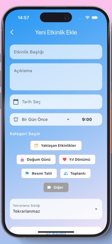 Önemli Günler screenshot