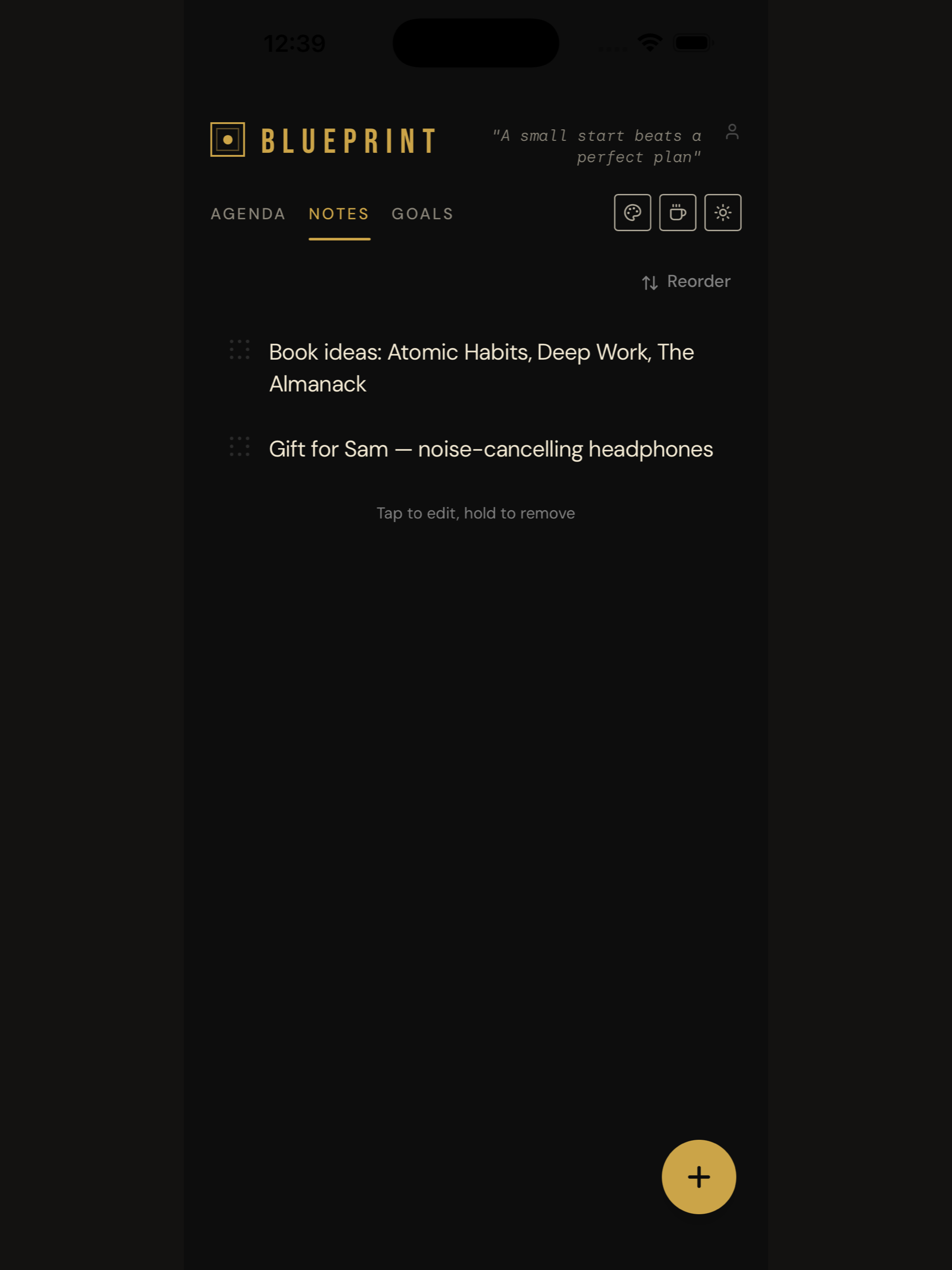 Blueprint Planner