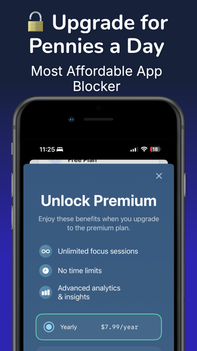 App Blocker & Focus: FocusGate iPhone screenshot 6 - Productivity app
