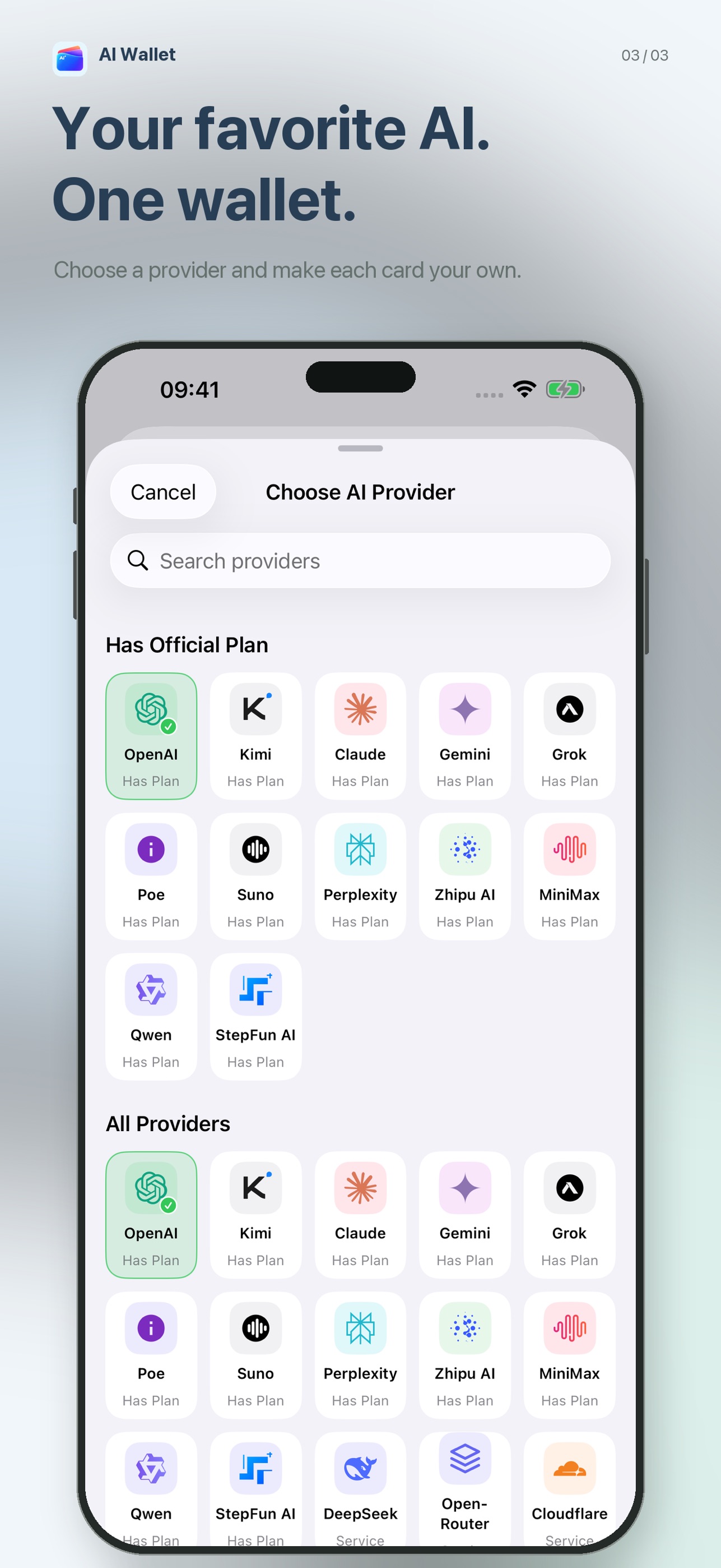 Screenshot 3 of AI Wallet - Plans & Usage