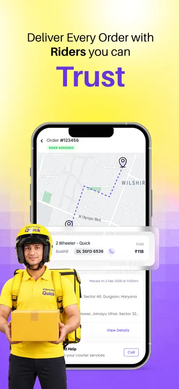 Shiprocket Quick Delivery App screenshot 5 of 7