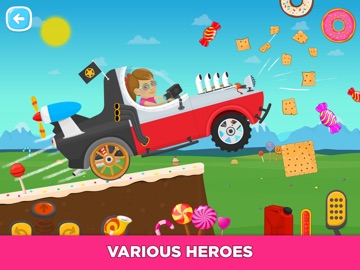 Kids Car Racing Games 2-5 iPad screenshot