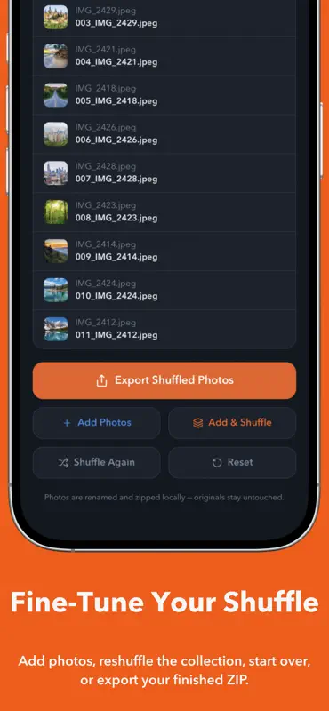 ShuffleSort: Photo Randomizer screenshot 4 of 6
