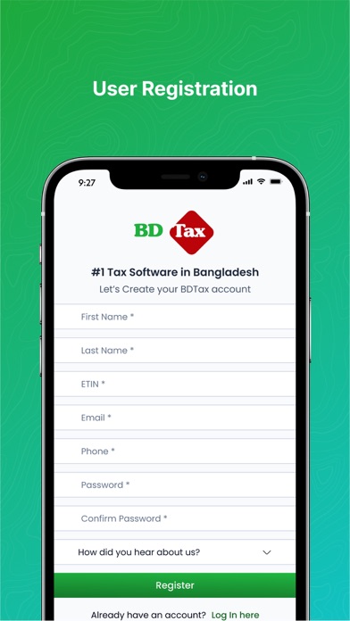 BDTax - Tax Return Online BD Screenshot