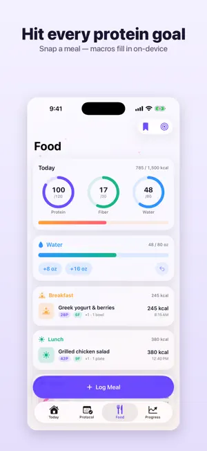 PeptideCore: Shot & Stack Log screenshot 2
