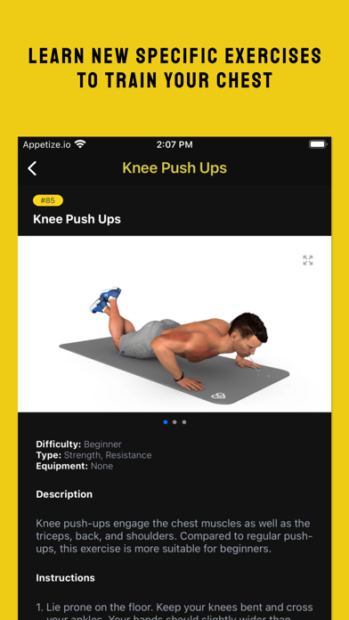 Chestify - AI Fitness Workout Screenshot