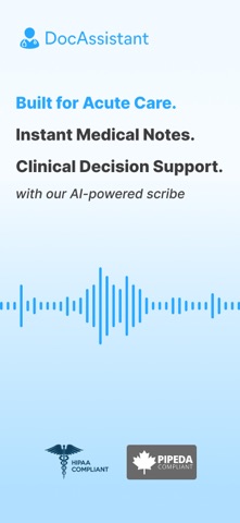 DocAssistant: AI Scribe & Chat Screenshot 1 of 7