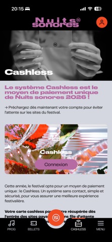 Nuits sonores 2026 screenshot
