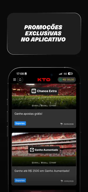 KTO: Apostas e Cassino iPhone screenshot 4