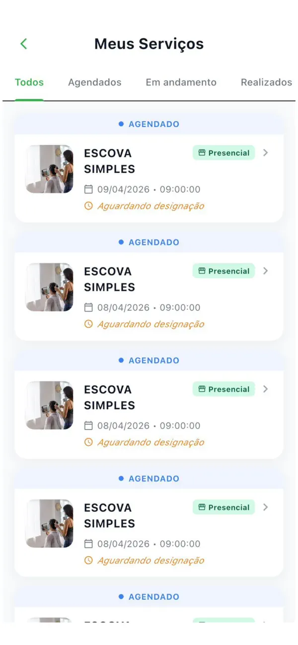 Screenshot #3 pour App Serviço