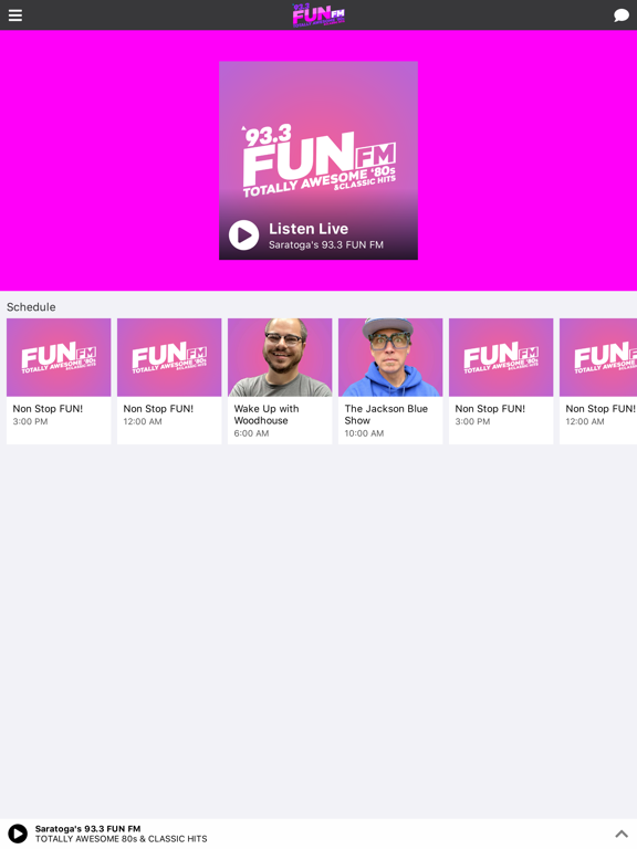 Screenshot #4 pour Saratoga's 93.3 FUN FM