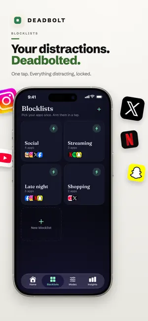 Deadbolt: Minimalist Phone screenshot 2