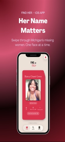 Find Her App screenshot