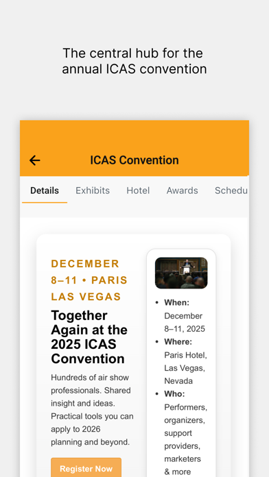The ICAS App iPhone screenshot 3 - Business app
