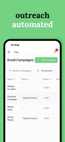 rostr - creator management crm screenshot