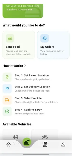 Bana | food delivery screenshot 4