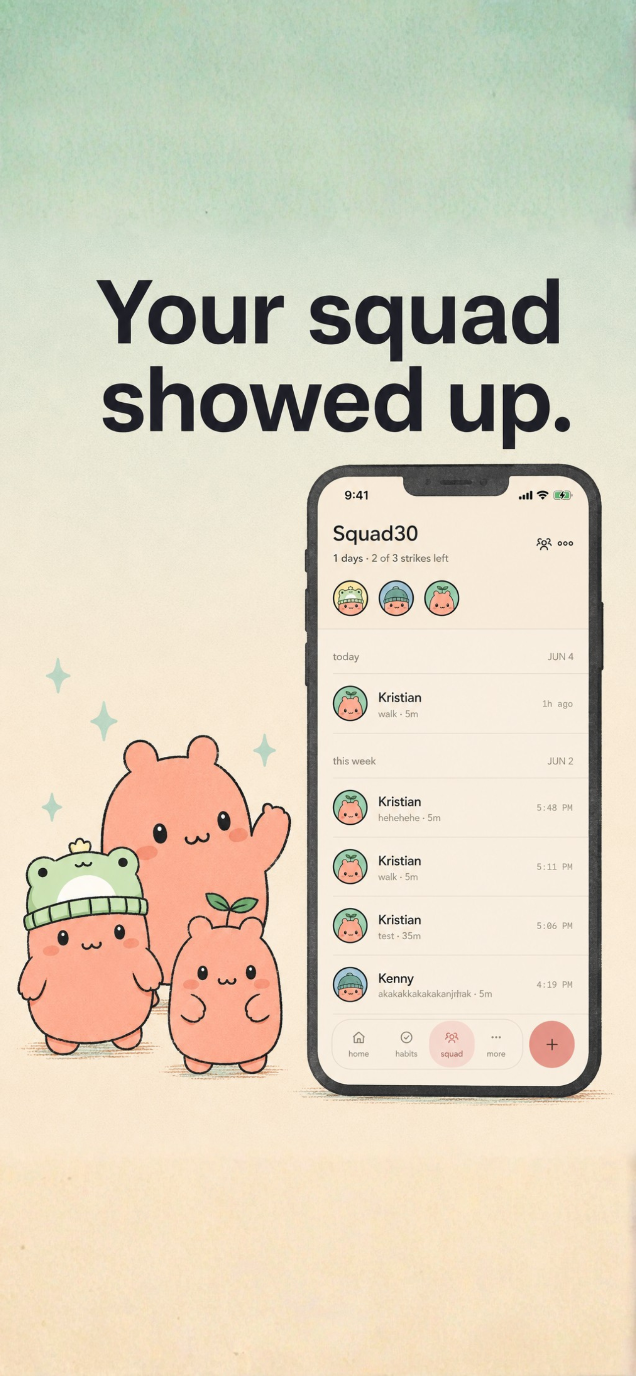 Kleeve: Habits with Friends screenshot 5