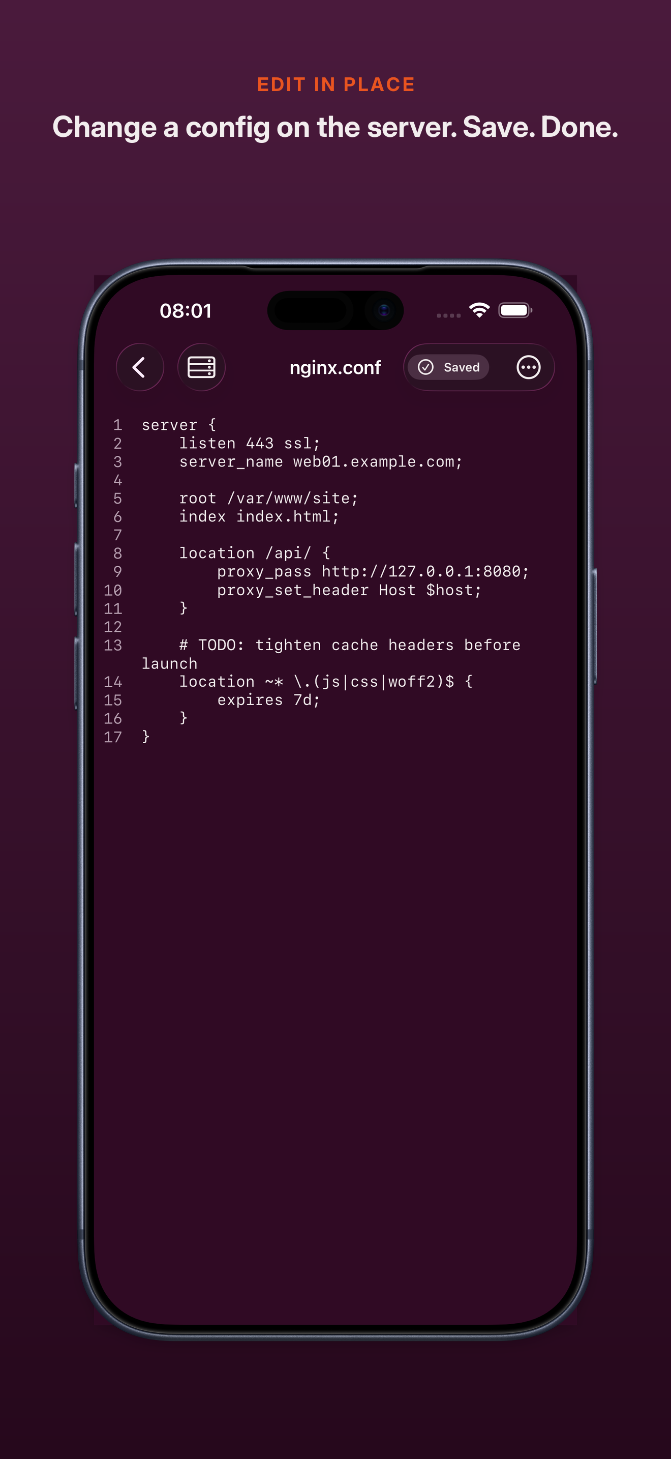 WriteAccess: SSH & SFTP Editor screenshot 2