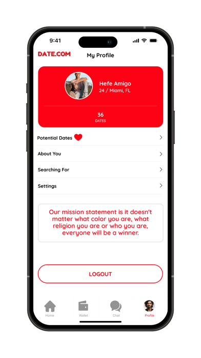 Date.com Screenshot