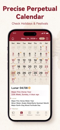 Lucky Calendar - Lunar Buddha screenshot 2