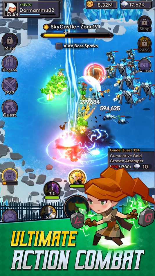 #2. Self-Service Knight : idle RPG (iOS) 来自: cookapps