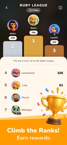 Slide Cafe - Word Game Screenshot 2 of 5