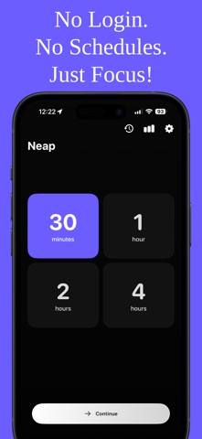 Neap - Block Apps & Focus iPhone screenshot