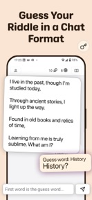 Enriddle: 1000+ Word Riddles screenshot