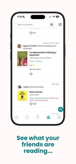 Capture d'écran de StoryGraph: Reading Tracker sur iPhone 6