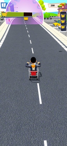 Going Cart Racing Runner Game iPhone screenshot