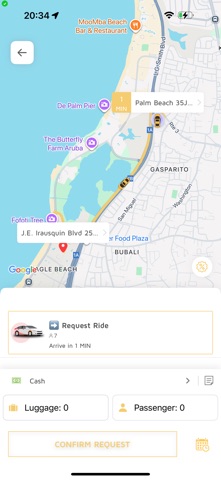 Aruba Taxi App Screenshot 3 of 10