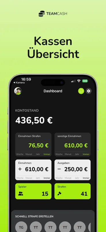 TeamCash – Mannschaftskasse screenshot 2 of 7