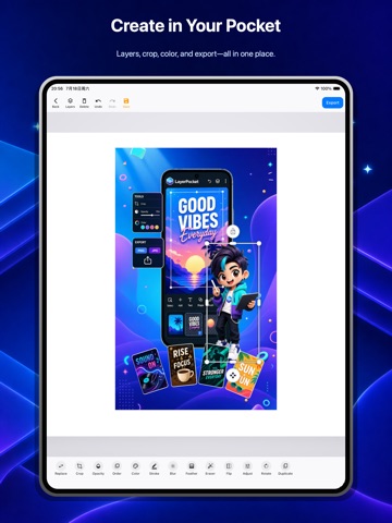LayerPocket iPad screenshot