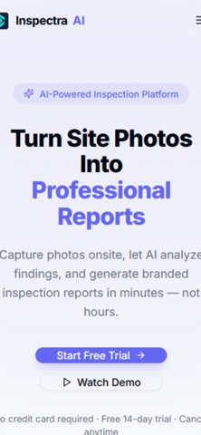 Inspectra AI iPhone screenshot