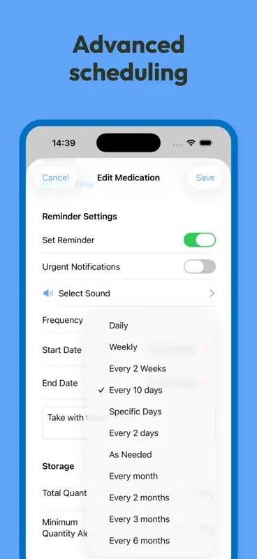 Medicine Chart screenshot 3 of 5