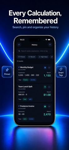 iCalculator: Widget & History Screenshot 3 of 3