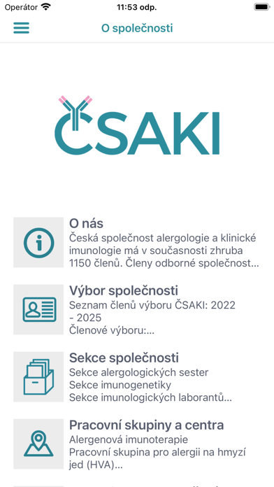 ČSAKI Screenshot
