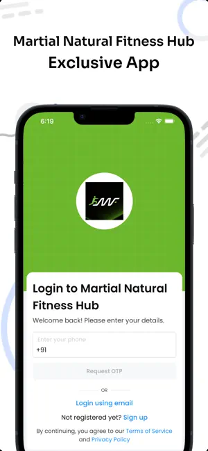 Martial Natural Fitness Hub screenshot 1