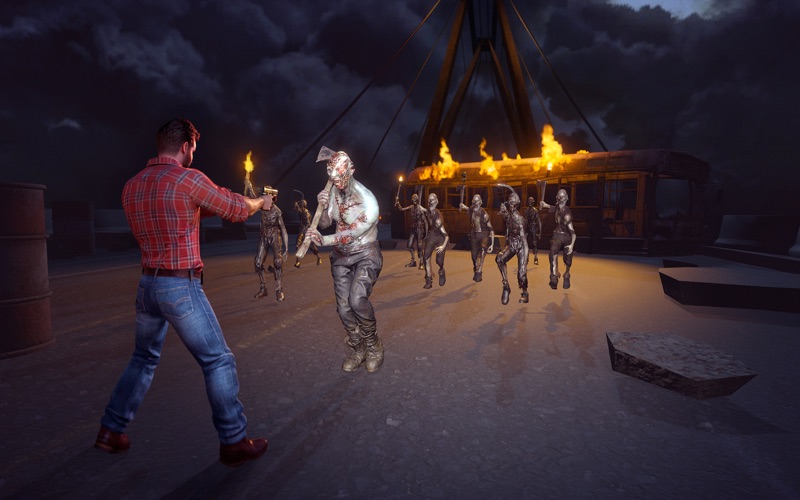 Screenshot #2 pour Guerre des Zombies: Horreur 3D